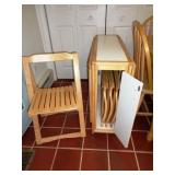 Drop Leaf w/ Chair Storage