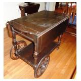     Drop Leaf Tea Cart