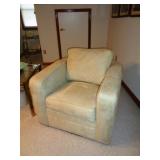 Micro-Suede Swivel Chair