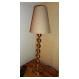    Pair of Brass Lamps
