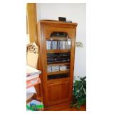  Sm. Glass Front Cabinet