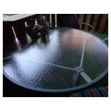 Tempered Glass Top Table