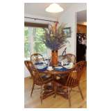 Drexel Heritage Oak Dining Table & Chair