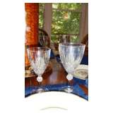 Crystal Wine & Water Goblets
