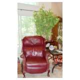  Leather Wingback Recliner