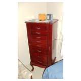 Cherry Jewelry Chest-40.5"H