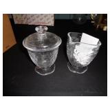 Princess House Fantasia Cream & Sugar