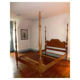 Davis Cabinet Co. Walnut 4 Poster