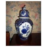 Pair of Delft Ginger Jars