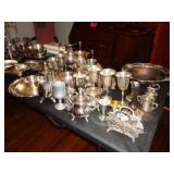 Lg. selection of Silver Plate