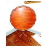 Henkel-Harris Mahogany Tilt-top Pie Crust Table 