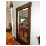 Lg. Framed Full Length Mirror 39.5" L x 2" D x 6