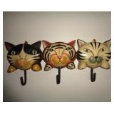 Cat Motif Hat/Coat Rack