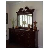 Pennsylvania House Dresser 12 Drawer  w/ Mirror