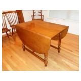 Ethan Allen Drop Leaf Table/4 Windsor Chairs