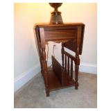 Drop Leaf Table w/Mag Rack