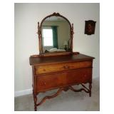Matching B & G Dresser w/Cheval Mirror