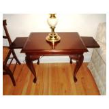 End Table w/pull out candle stands