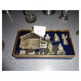 Pewter Nativity
