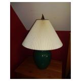 Pair of Lamps/Brass Sailboat Finials