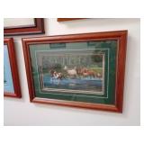 Multiple paintings by Chincoteague artist Kevin McBride