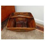 VTG Handmade Wooden Basket