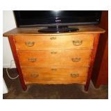 3 Drawer Oak Dresser