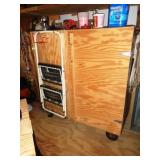 Storage Cabinet w/wheels
