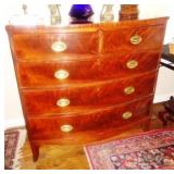 Flame Mahogany Chest