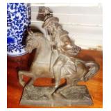 "Buffalo Bill" Sculpture by Nicholas Muller 8"L x 10"H x 4"D