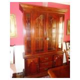American Drew Mahogany China Cabinet