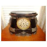 Empire Ansonia Metal Mantle Clock