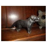 VTG Cast Iron Dog Nutcracker