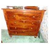 Flame Mahogany Secretary