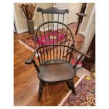 19th Century High-Back Rocking Chair