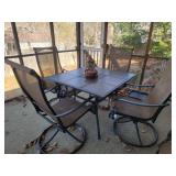 Tile Patio Table/4 Chairs