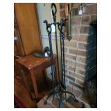Wrought Iron Fireplace Tools