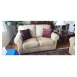 Matching Suede Loveseat