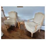 Pair of French Provincial Armchairs