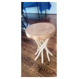 Solid Wood End Table