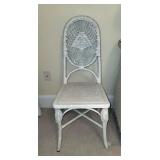 Vintage Ornate Wicker Chair