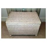 Wicker Storage Chest 29" L x 20" D x 18" H