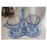 Vintage Sugar/Creamer w/Stand