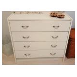 White 4 Drawer Chest