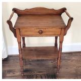 Vintage Washstand 27.5" W x 17" D x 31" H