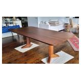 Hand Crafted Custom Walnut Dining Table  