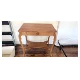 Vtg. Oak Parlor Table