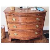 Vintage E.J. Victor Birdseye Maple Dresser/Chest
