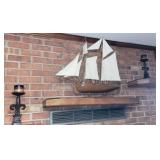 Vintage Sailing Ship Model