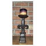 Pair of Metal Candle Holders